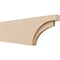 Ekena Millwork 2in. W x 8in. H x 24in. L Rivera Woodgrain TimberThane Rafter Tail, Primed Tan RFTUR02X08X24RIVRCPR - alternate 1